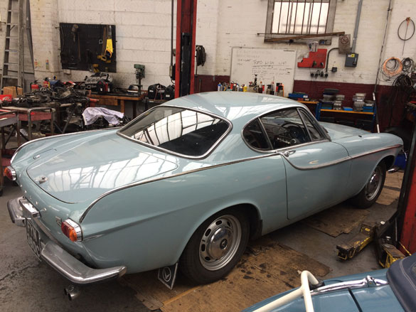 1965 Volvo P1800 Undergoes Essential Car Repairs