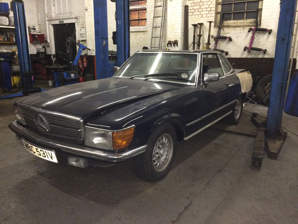 Mercedes Classic Car Repair In Brighton